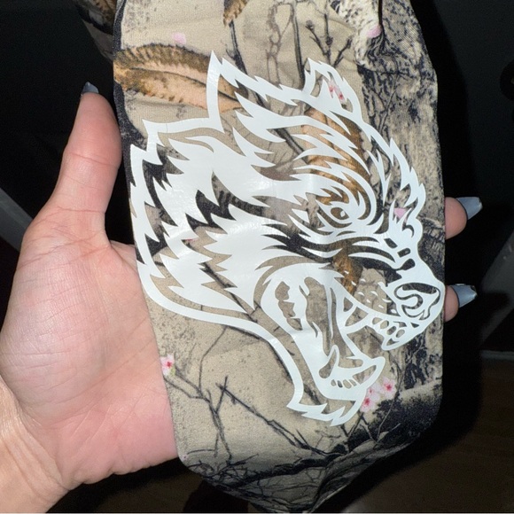 Darc Sport Chopper Scrunch Leggings in Cherry Blossom Woodland Camo Size S - Picture 3 of 14